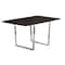 Monarch Specialties Dining Table, 59 W, 30.25 H, Manufactured Wood, Espresso I 1122 - alternate 1